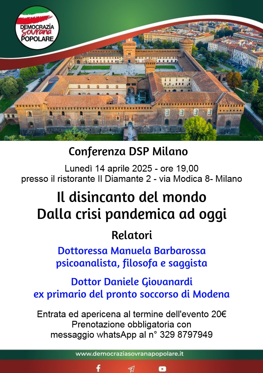 Il disincanto del mondo - Dalla crisi pandemica ad oggi
